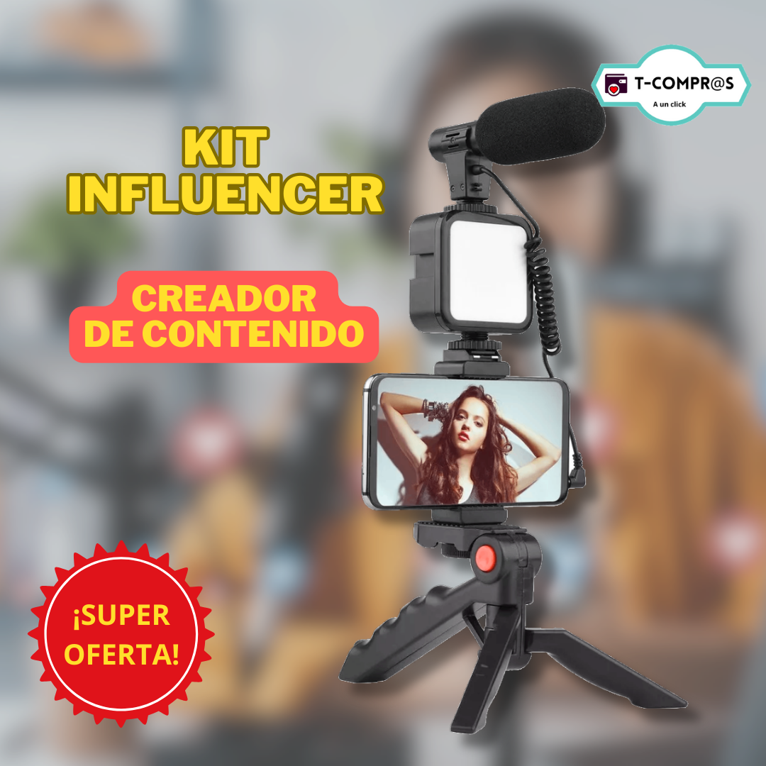 Kit de influencer creador de contenido