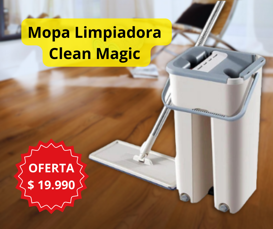 MOPA LIMPIADORA CLEAN MAGIC TARRO