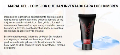 Maral Gel Ruso Potenciador Masculino 50ml